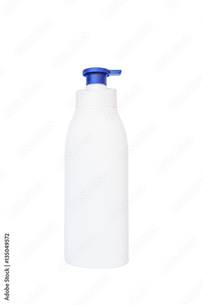 White bottle with white background White bottle with white background