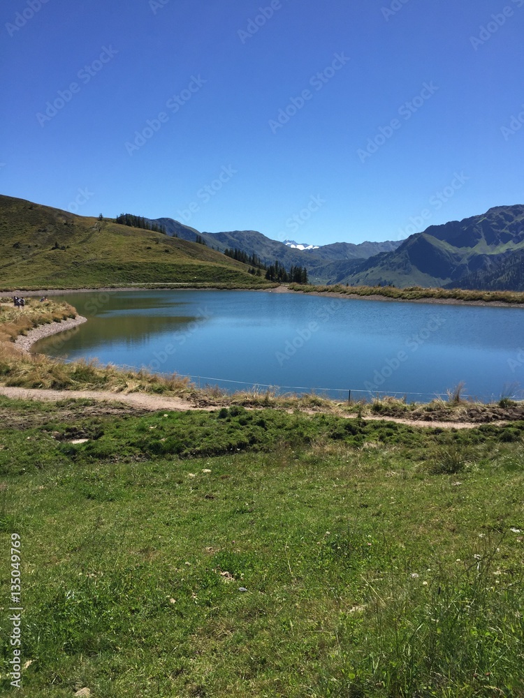 Fototapeta premium Alpine lake
