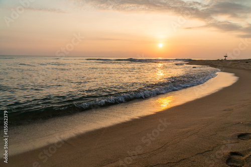 Sunrise from the beach.