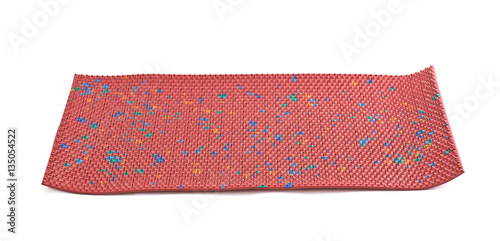 Orthopedic mat with spikes isolated