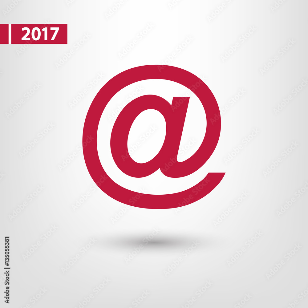 e-mail internet icon, vector illustration. Flat design style e-mail internet icon, vector illustration. Flat design style