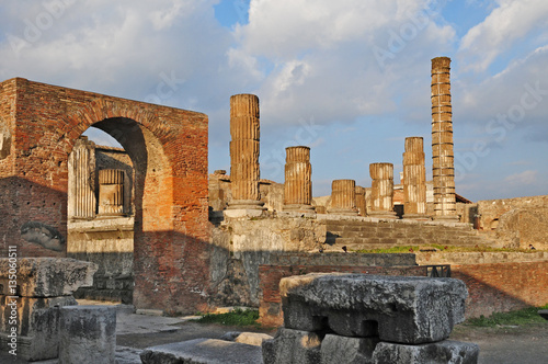 Pompei, resti e rovine dell'antica città romana