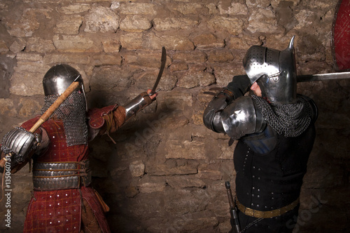Photo of knights who fight