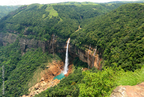 Waterfall Cherapunji Meghalaya photo
