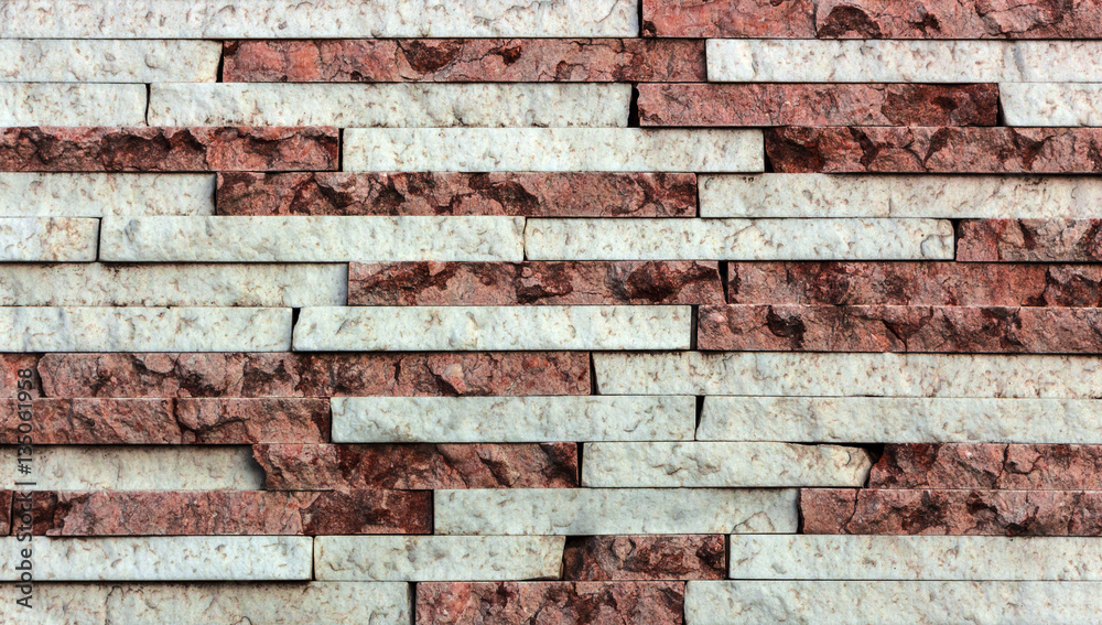 Obraz premium marble texture decorative brick, wall tiles made of natural stone
