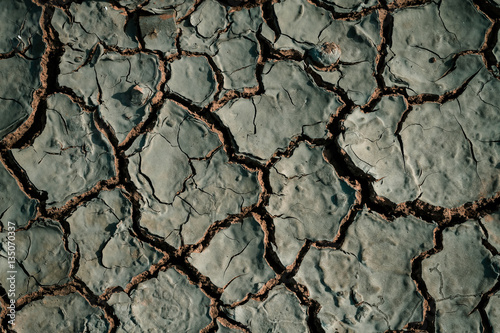 dry cracked earth from aridity and sunburn. use for background