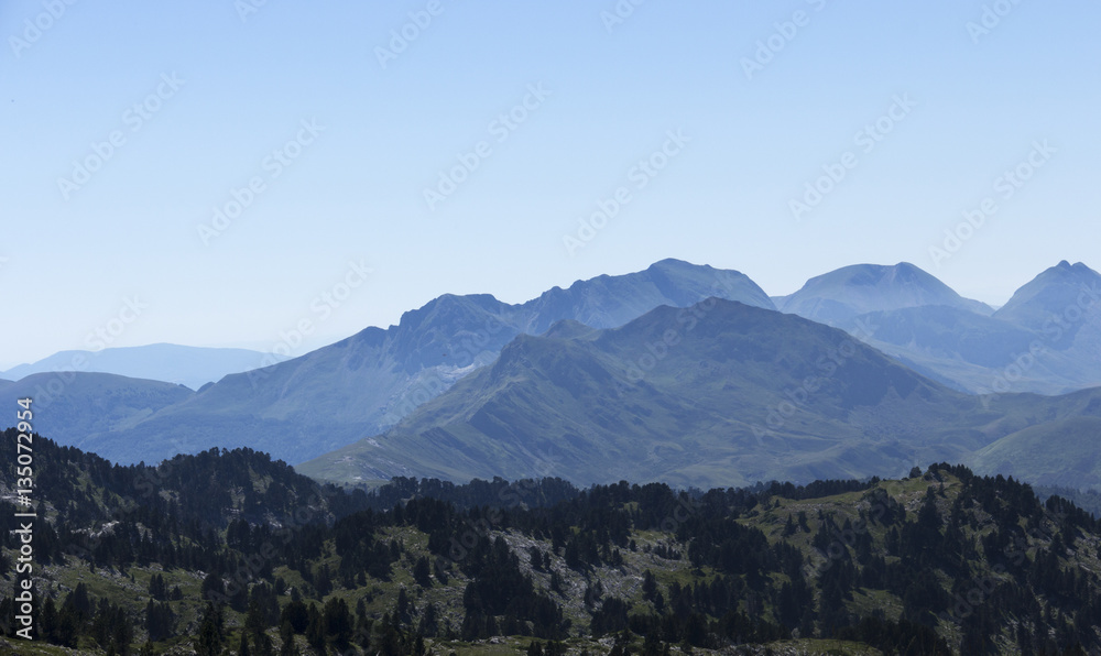 landscape of pyrenees