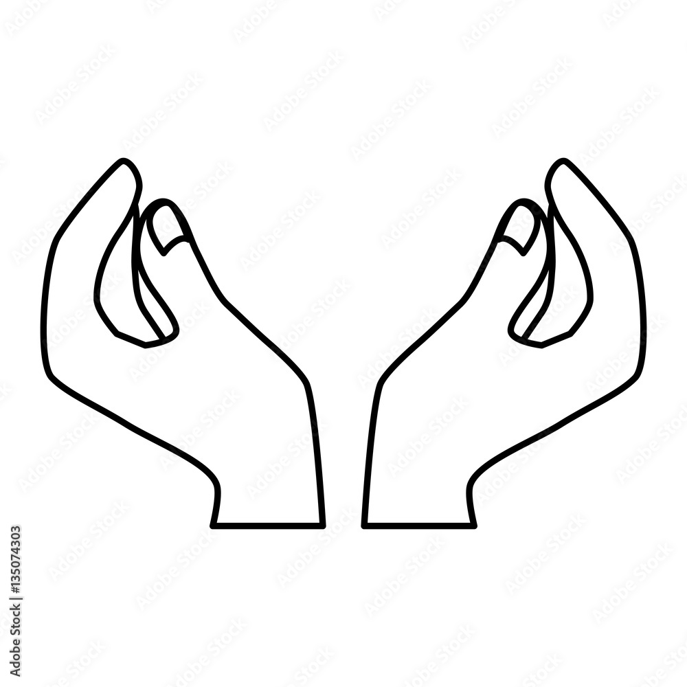 figure woman hands icon image design, vector illustration figure woman hands icon image design, vector illustration