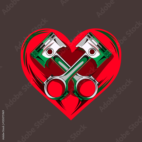 pistons heart