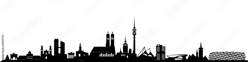 Obraz premium Panoramę Monachium