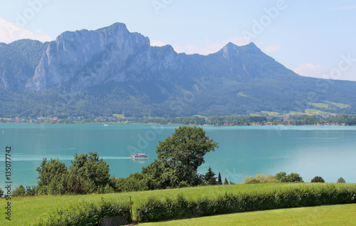 Amazing view of Mondsee, Austria