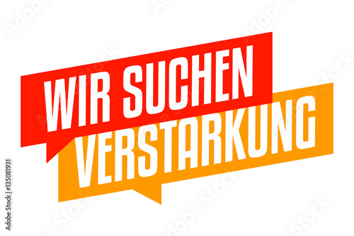 Wir suchen Verstärkung