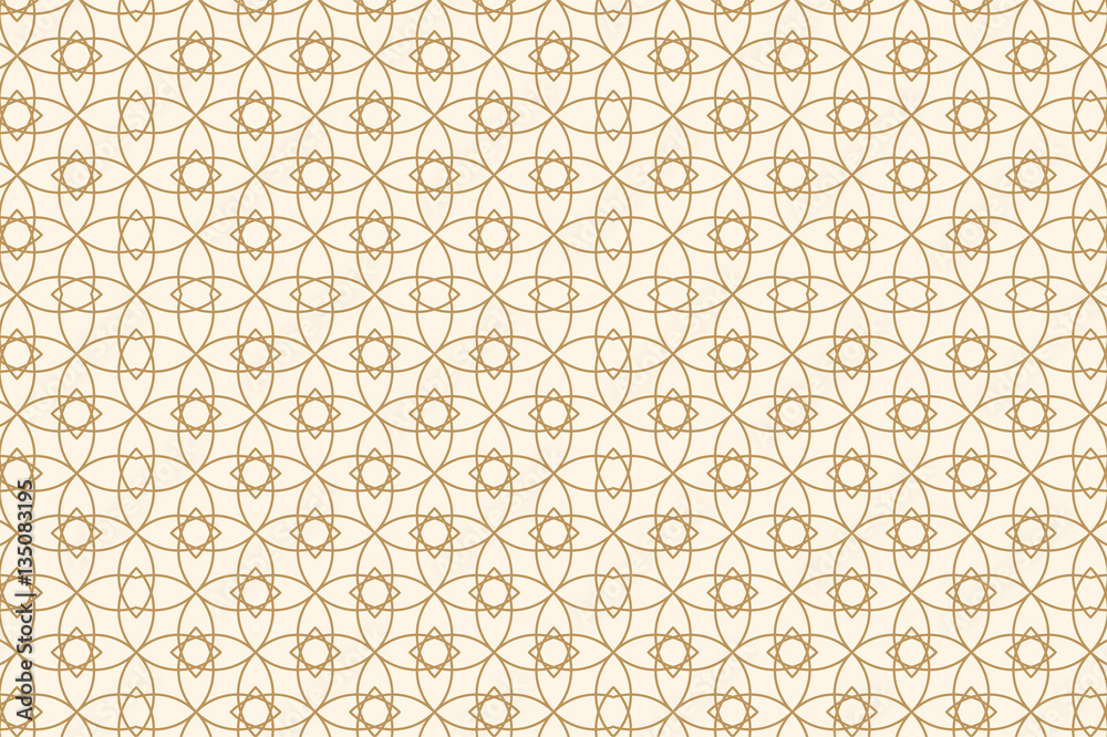 Beige abstract seamless geometric pattern. Vector illustration Beige abstract seamless geometric pattern. Vector illustration