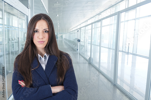 modern business woman portrait
