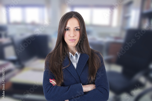 modern business woman portrait