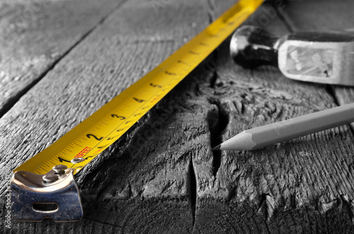 Tape Measure Background