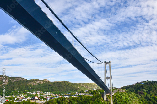 Bridge over the fjord