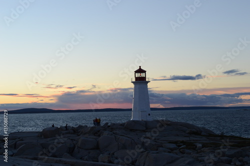 Light house at Peggy's Cove