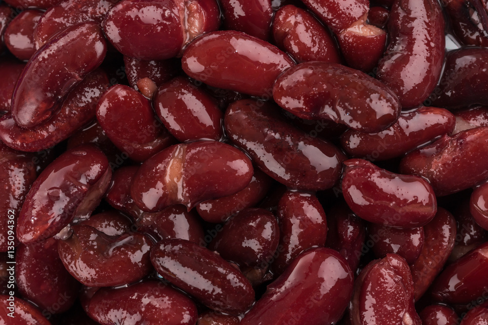 Red kidney beans close up Red kidney beans close up