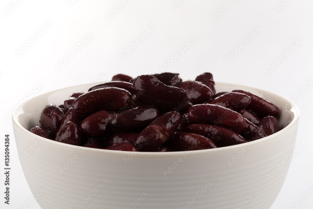 Red kidney beans in a dish Red kidney beans in a dish