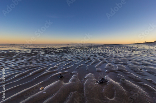 Sandrippel im Morgenlicht