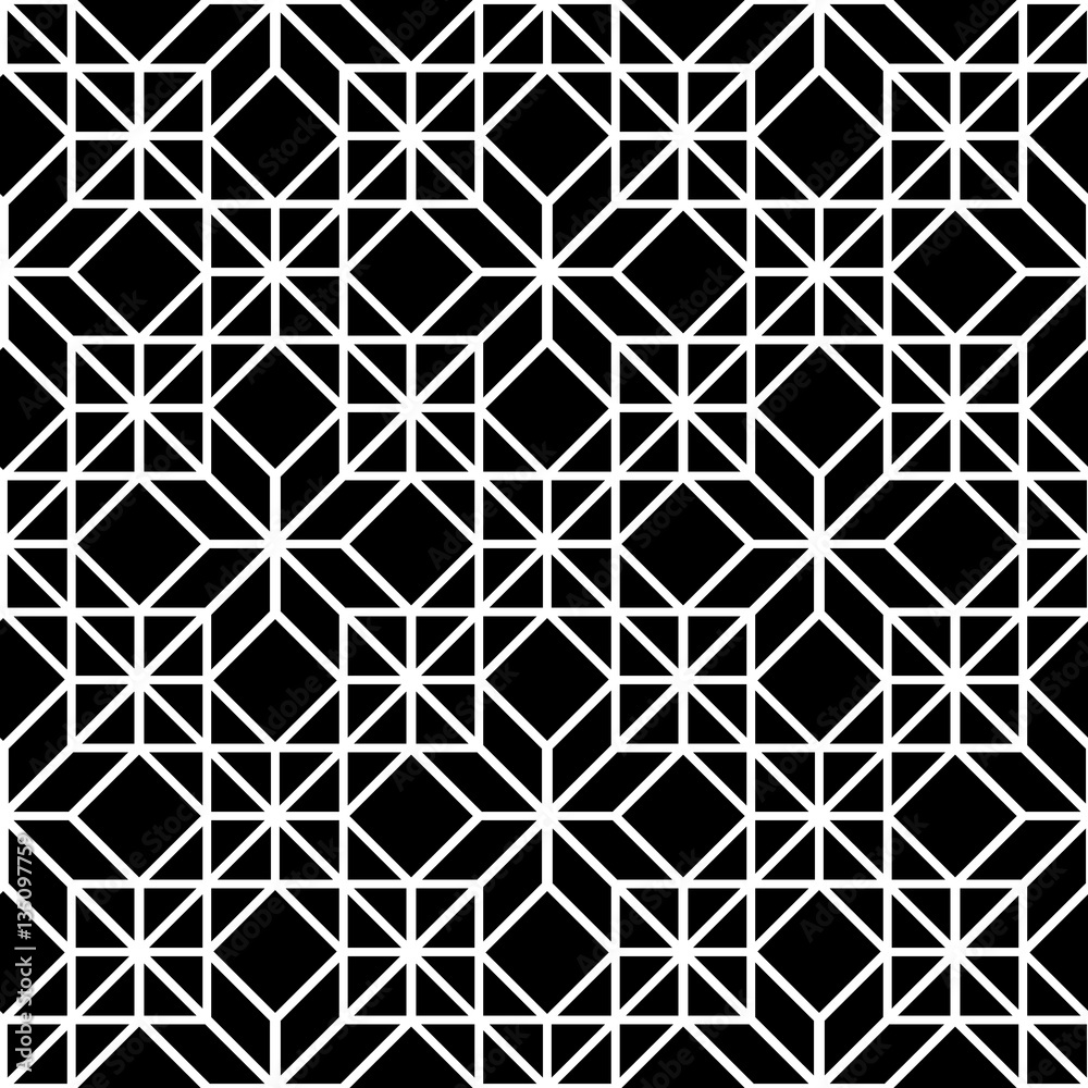 Vector seamless geometric pattern Vector seamless geometric pattern