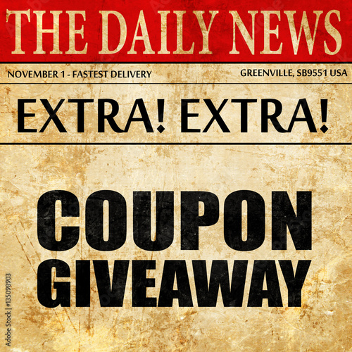 Wallpaper Mural coupon giveaway, newspaper article text Torontodigital.ca
