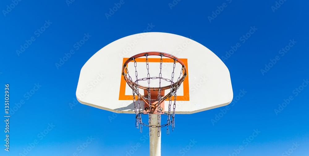 Basketball Backboard-RIm-front center