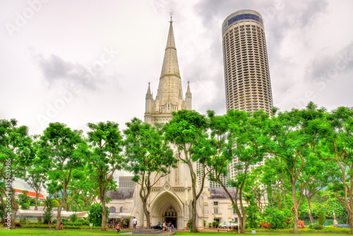 St Andrew's Cathedral in Singapore