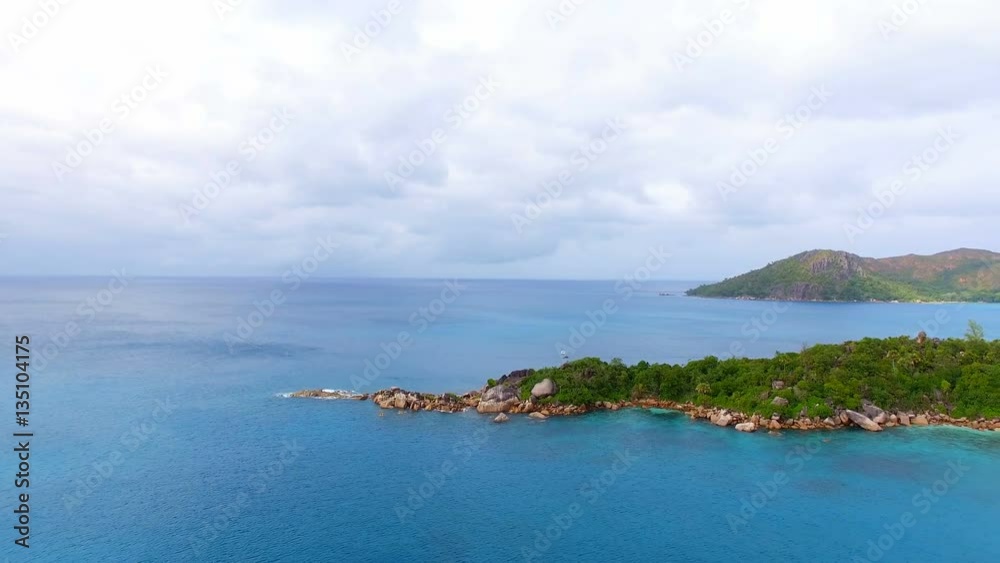 Aerial View Of Ocean And Islands 1 Aerial View Of Ocean And Islands 1