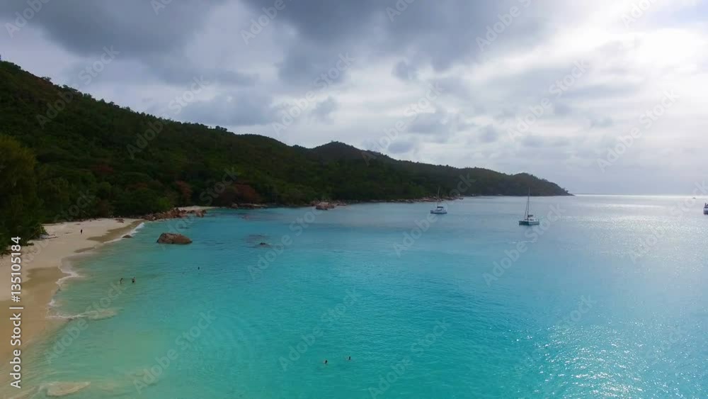 Aerial View Of Anse Lazio Beach, Praslin Island, Seychelles 9 Aerial View Of Anse Lazio Beach, Praslin Island, Seychelles 9