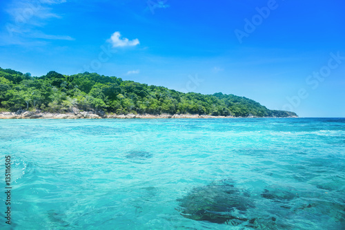 Similan rock island