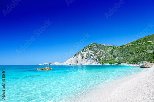 Petani beach, Kefalonia, Greece