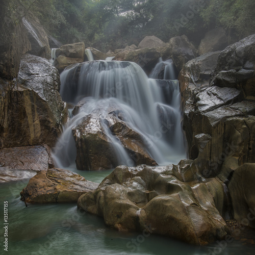 Waterfall in Nha Trang in Vietnam.