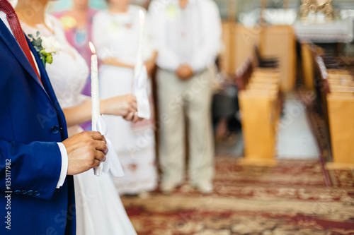 wedding ceremony in church