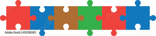 Six piece puzzle