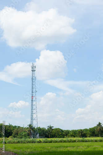 Antenna system, signal phone