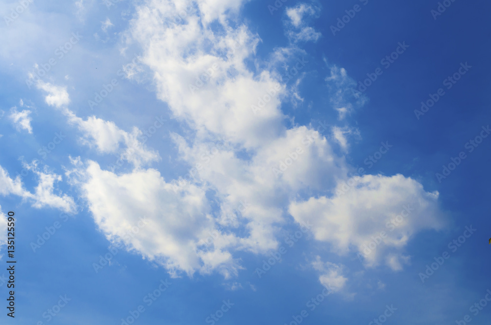blue sky with cloud closeup.Closeup blue sky and fluffy clouds background blue sky with cloud closeup.Closeup blue sky and fluffy clouds background