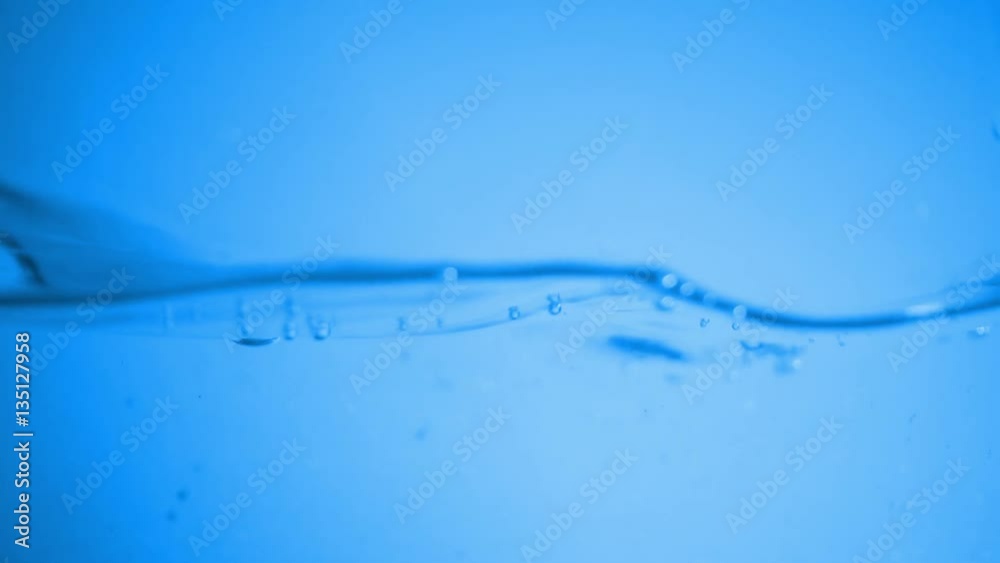 Water surface splashing. Waves in slow motion Water surface splashing. Waves in slow motion