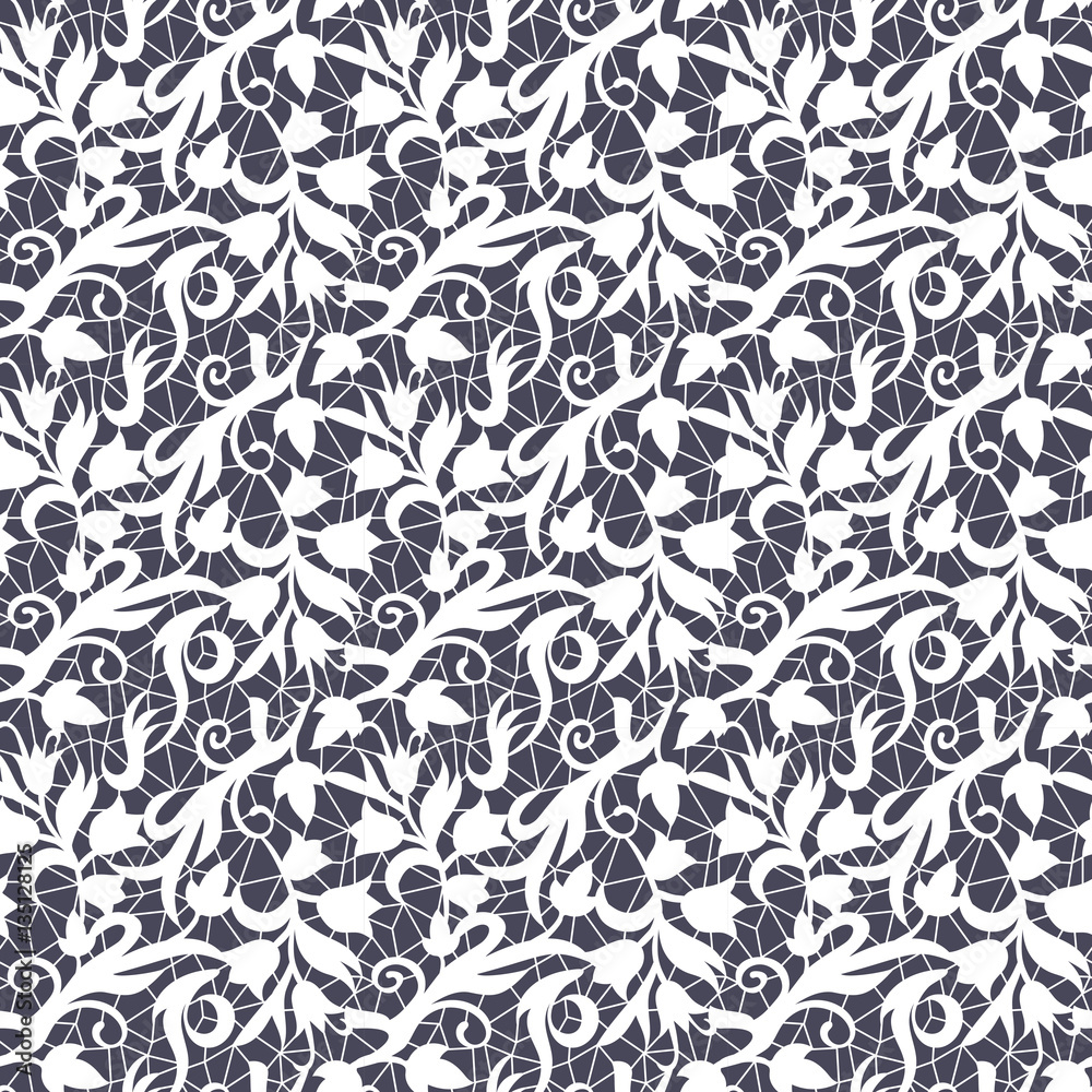 Fototapeta premium Floral pattern vector illustration