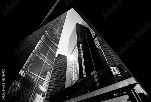 Modern Architecture Black and White