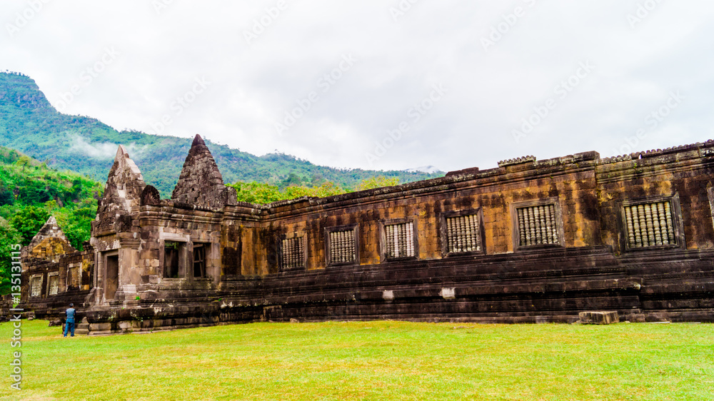 Wat Phu (Vat Phou) UNESCO World Heritage Site in Champasak  Laos 