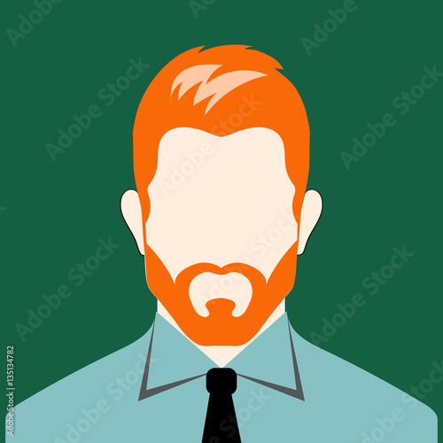 man with red beard