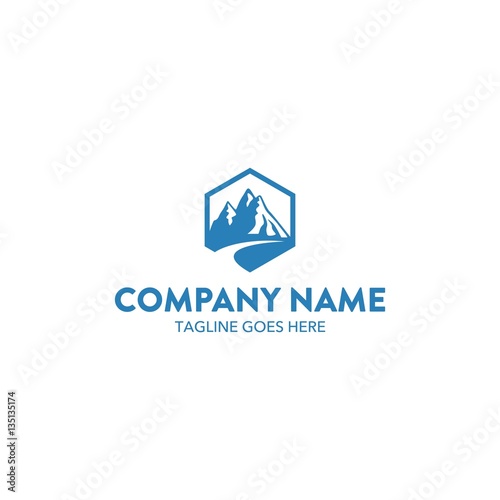 Mountain Logo Template Free Download Mountain Logo Template - GFXLoad