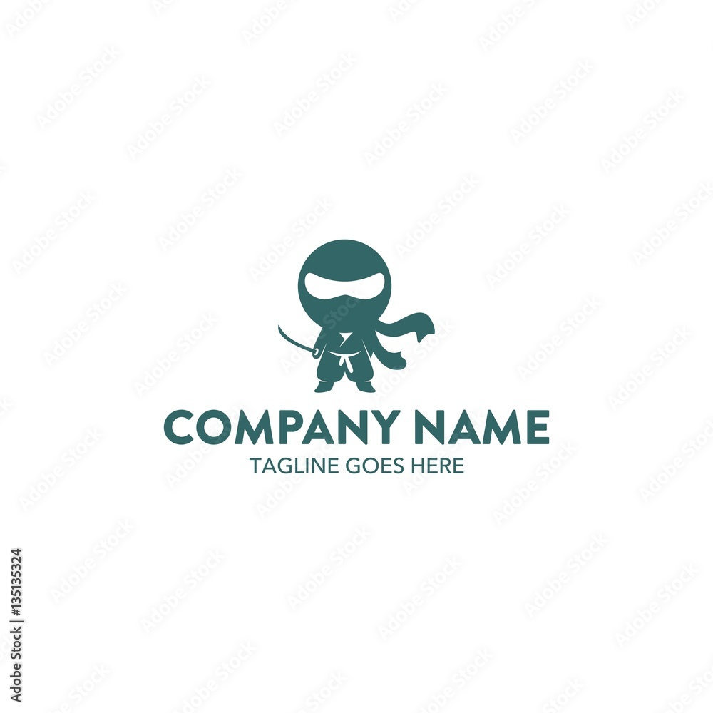 Ninja Mascot Logo Ninja Mascot Logo