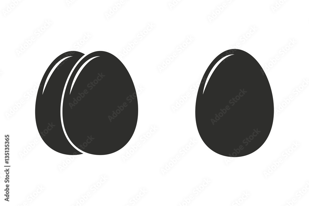Egg - vector icon. Egg - vector icon.
