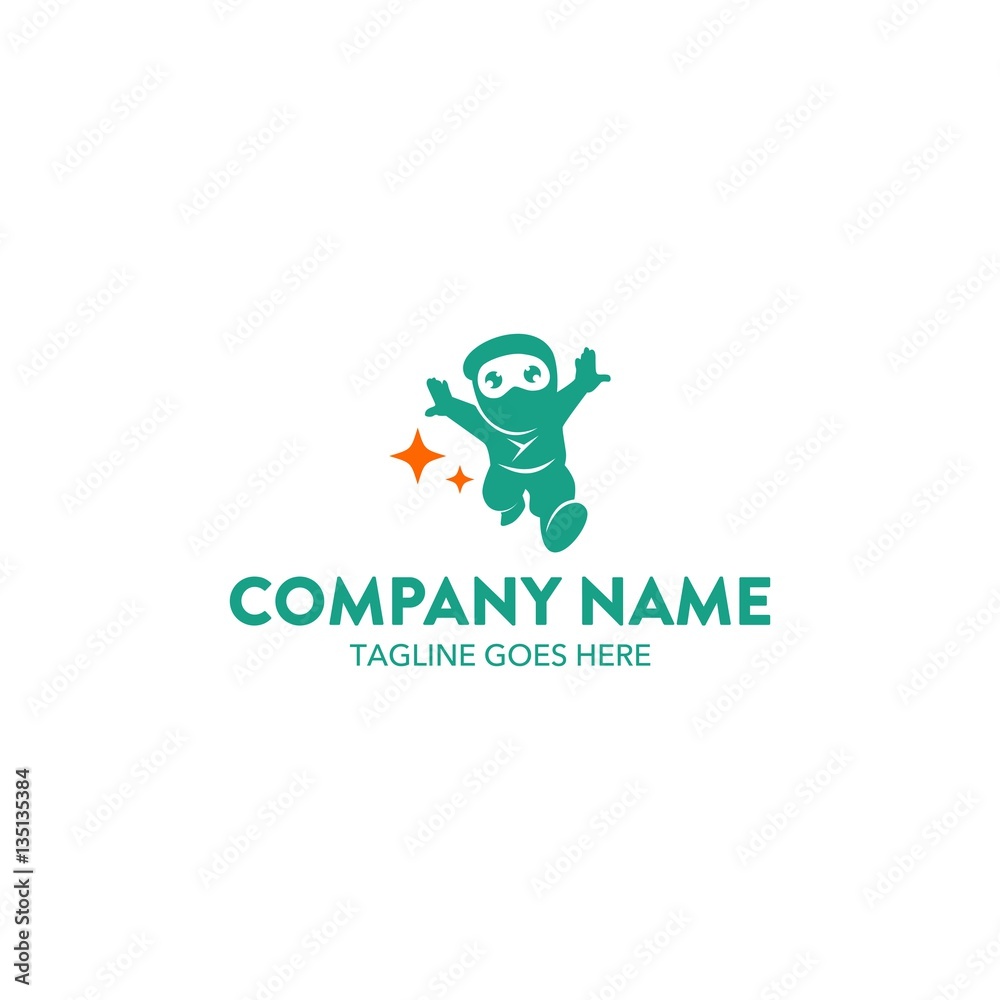 Ninja Mascot Logo Ninja Mascot Logo