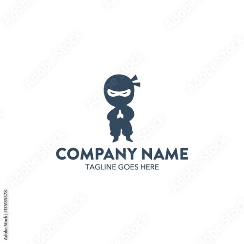 Ninja Mascot Logo