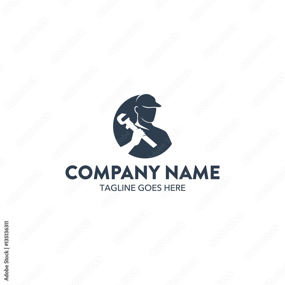Plumbing Service Company Logo Plumbing Service Company Logo