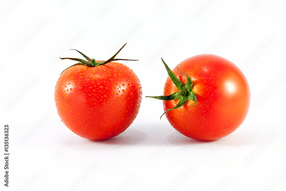 Tomato vegetables pile isolated on white background Tomato vegetables pile isolated on white background